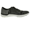 Jessica Simpson Fitt Knit Ankle-High Fabric Walking Shoe, Black