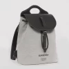 Burberry Horseferry Print Canvas and Leather Pocket Backpack