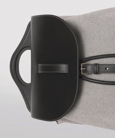 Burberry Horseferry Print Canvas and Leather Pocket Backpack