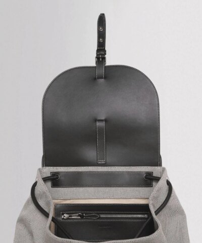 Burberry Horseferry Print Canvas and Leather Pocket Backpack