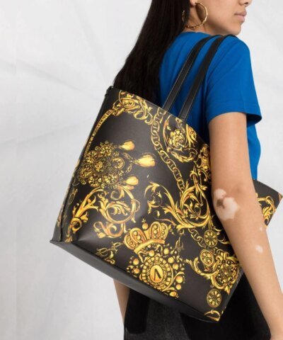 Versace Jeans Couture Regina Baroque Tote Bag