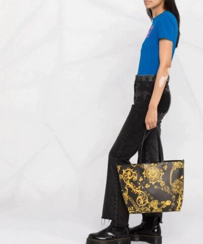 Versace Jeans Couture Regina Baroque Tote Bag