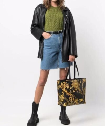 Versace Jeans Couture Regina Baroque Tote Bag