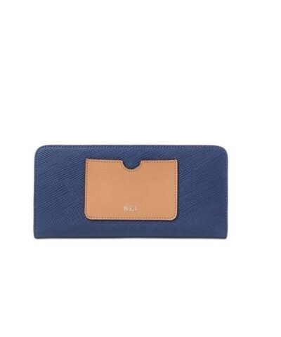 Lauren Ralph Lauren Lindley Snap Continental Leather Wallet