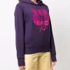 Kenzo Tiger-Logo Print Hoodie Sweatshirt