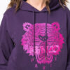 Kenzo Tiger-Logo Print Hoodie Sweatshirt