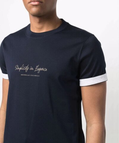 Brunello Cucinelli Simplicity In Elegance T-shirt