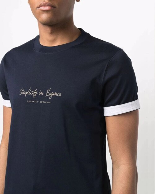 Brunello Cucinelli Simplicity In Elegance T-shirt