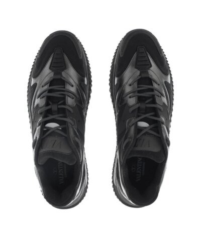 Valentino Garavani Men's Wade Runner Metallic Sneaker