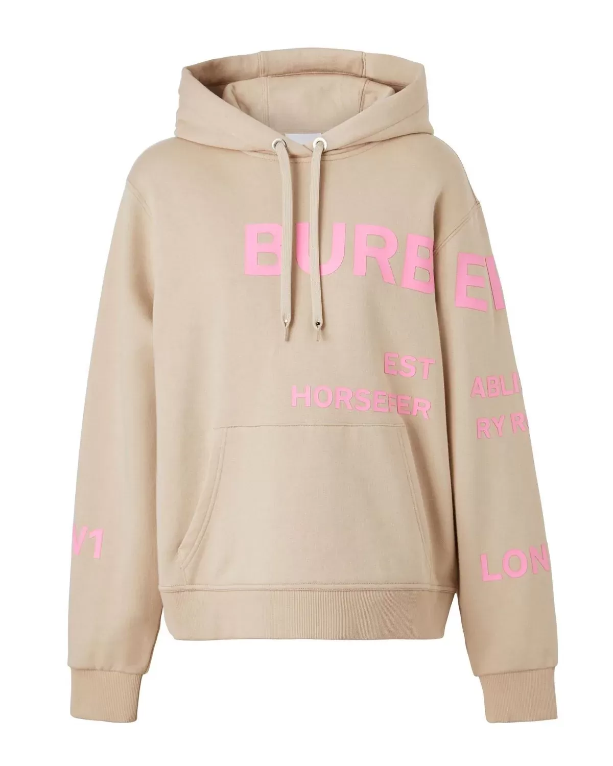 Burberry Women's Horseferry Print Cotton Oversized Hoodie