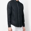 Emporio Armani Linen Long-Sleeve Shirt