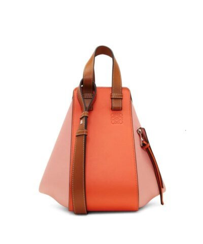 Loewe Hammock Small Bag In Orange and Pink