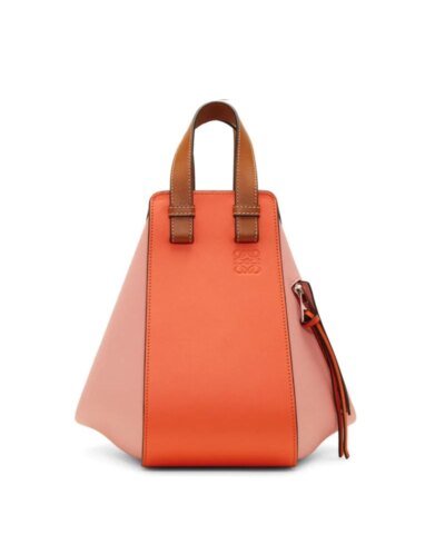 Loewe Hammock Small Bag In Orange and Pink