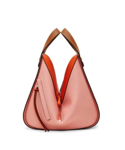 Loewe Hammock Small Bag In Orange and Pink