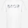 Dior and Daniel Arsham Eroded-Effect 3D Printed Logo T-Shirt