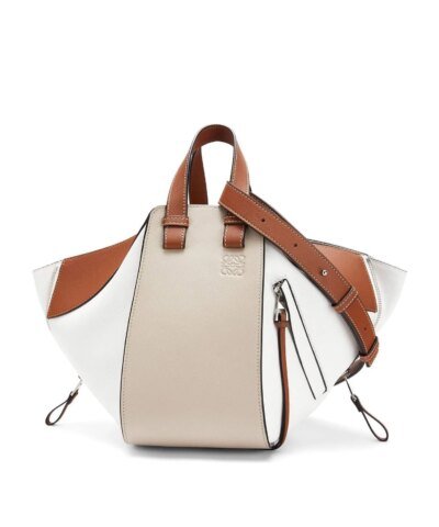 Loewe Hammock Small Bag In Light Oat / Soft White