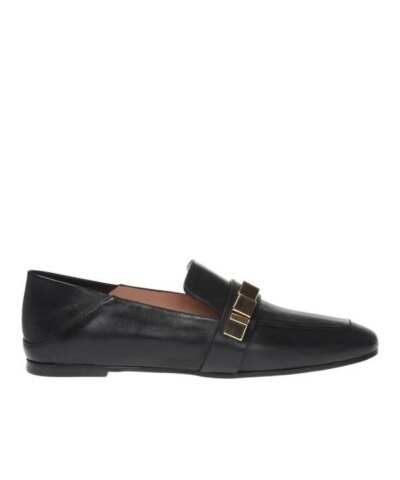Stuart Weitzman 'Wylie Pyramid' Stud Leather Step-In Loafers