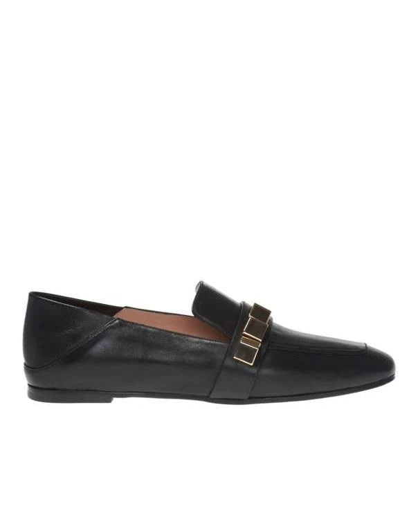 Stuart Weitzman 'Wylie Pyramid' Stud Leather Step-In Loafers