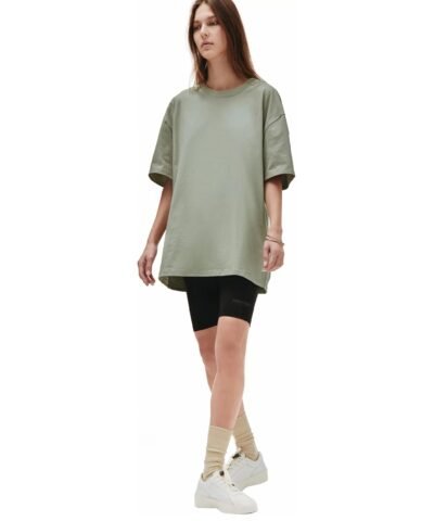 Fear Of God Essentials Summer Back Logo Tee In Amber