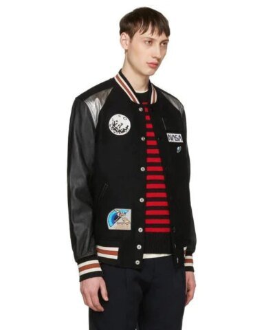 Coach 1941 Nasa Patch Varsity Jacket