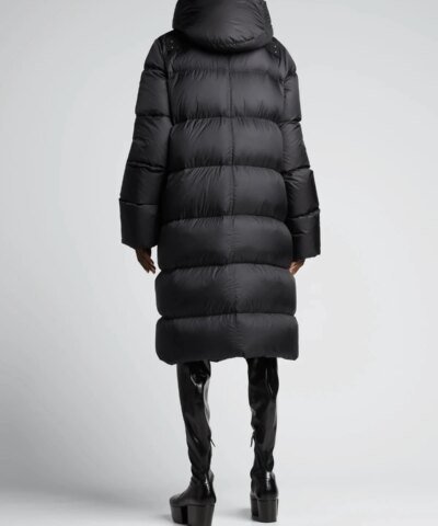 Rick Owens Hooded Long Puffer Coat