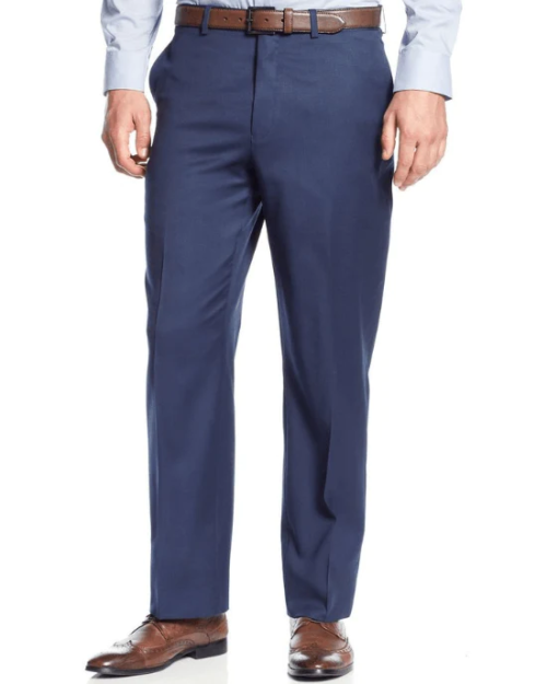 Donald J. Trump 2 Piece Suit Medium Blue Solid-DONALD J TRUMP-Fashionbarn shop