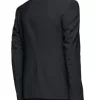 McQ Alexander McQueen Black Logo Tape Trim Wool-blend Tuxedo Jacket-ALEXANDER MCQUEEN-Fashionbarn shop