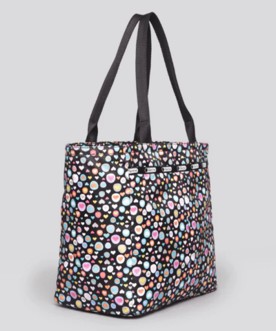 LeSportsac. Black Tote Everygirl Printed-LESPORTSAC-Fashionbarn shop