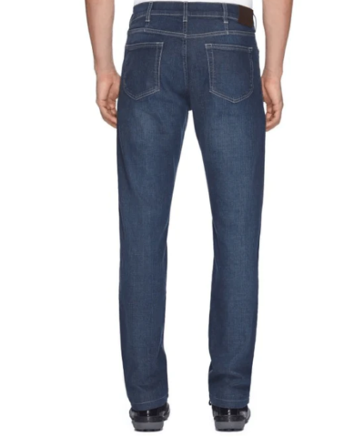 Zegna Sport Men’s Fashion Blue Wash Lightweight Denim Jeans - Fashionbarn shop