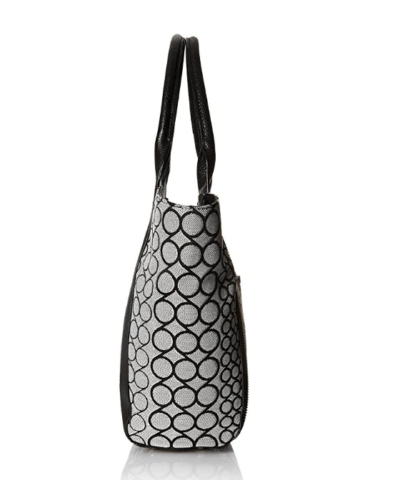 Nine West Track-Tion Action Tote Black White - Fashionbarn shop - 3