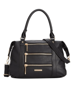Rampage Triple Zip Satchel Gunmetal - Fashionbarn shop - 4