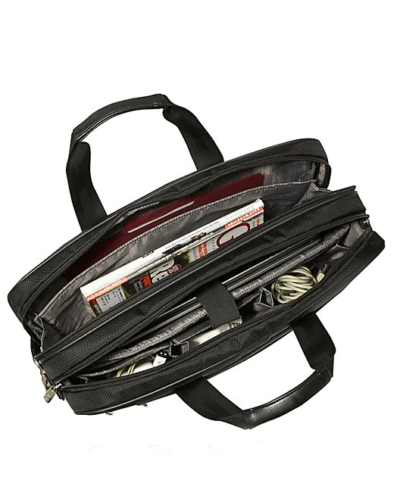  Samsonite Classic Two Gusset Toploader Laptop Briefcase  Apps   Save