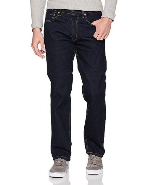 Levis 505 Regular Fit Jeans Rinse Stretch