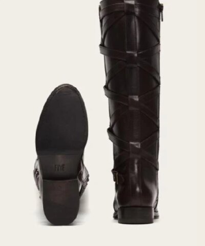 FRYE Women's Jordan Strappy Tall Riding Boot