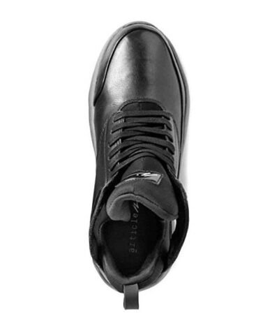 Article Number Nº 1115-0135 in black Men's Mid-cut Sneakers Shoes