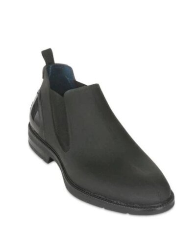 iSHU+Black Waterproof Beatle Boots