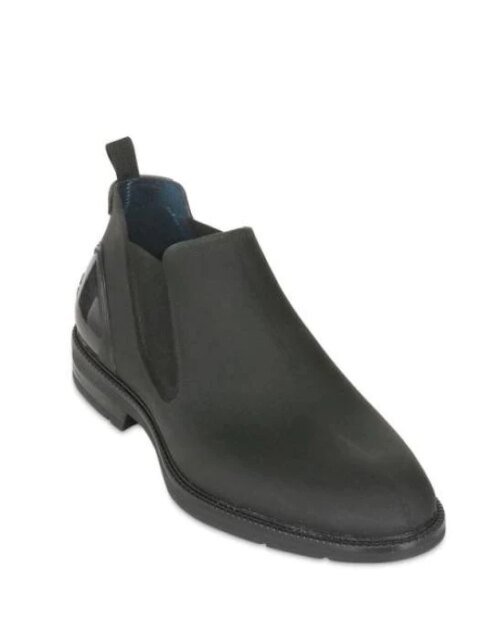 iSHU+Black Waterproof Beatle Boots