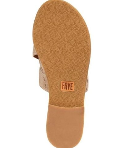 Frye Carla Criss Cross Open Toe Casual Slide Sandals