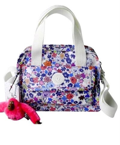 Kipling Flower Print Bloom Multi Color Satchel