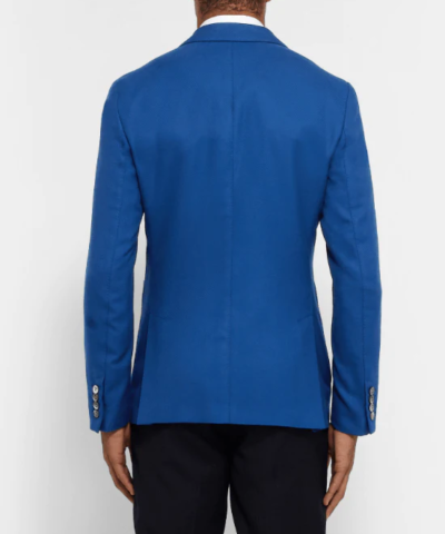 Hardy Amies Hopsack Basic Slim Fit Sport Coat