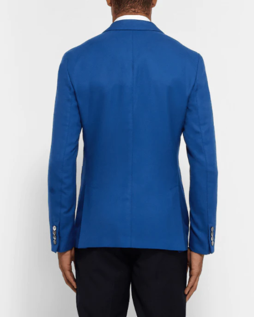 Hardy Amies Hopsack Basic Slim Fit Sport Coat