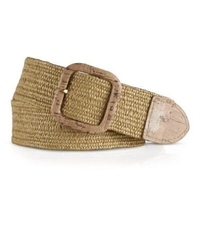 Lauren Ralph Lauren Belt - Stretch Straw Safari