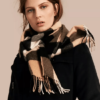 Burberry Large Classic Cashmere Scarf in Check