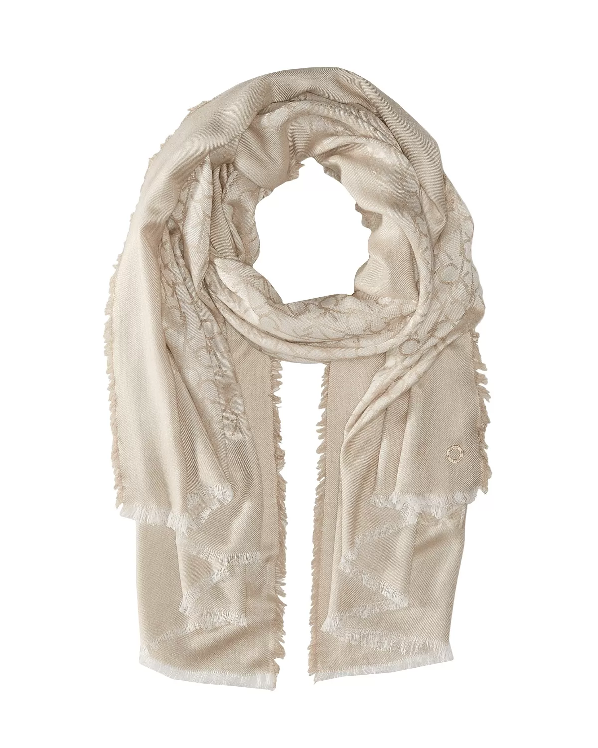 Calvin Klein Border Logo Scarf