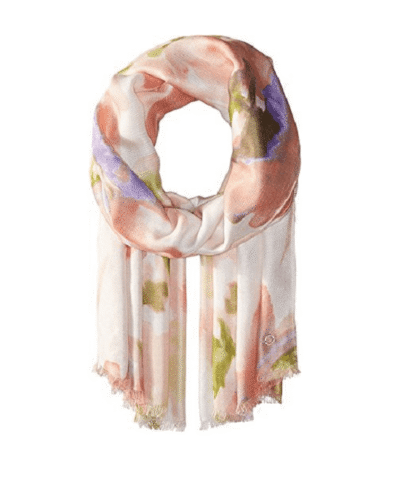 Calvin Klein Womens Placed Floral Pashminia