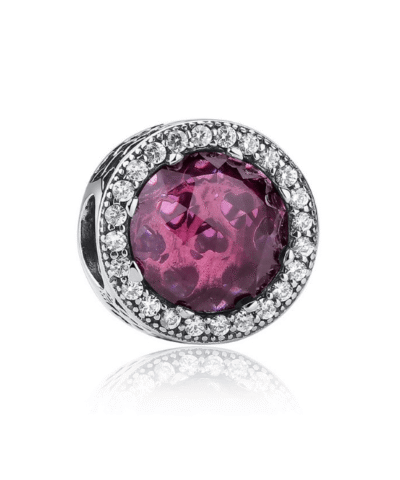 Steffe Sterling Silver & Color Radiant Hearts Charms