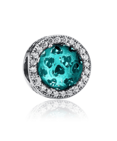 Steffe Sterling Silver & Color Radiant Hearts Charms