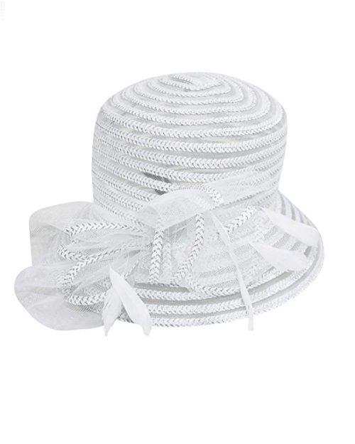Fine Millinery by August Hat Co Adjustable Jasmine Glitter Cloche Hat