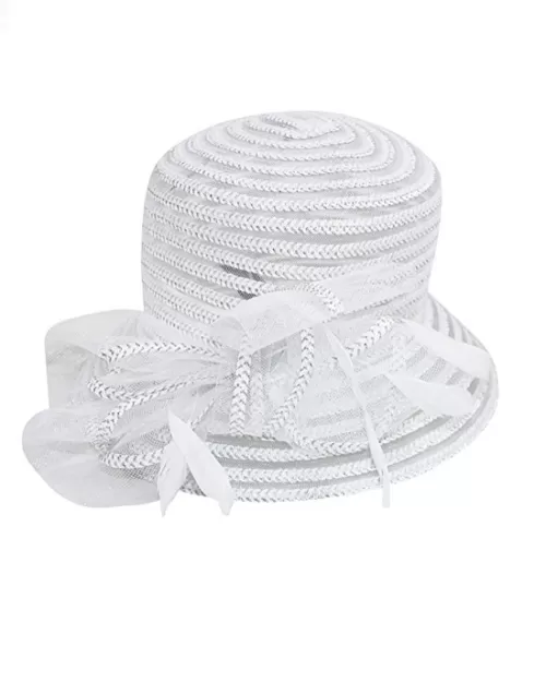 Fine Millinery by August Hat Co Adjustable Jasmine Glitter Cloche Hat