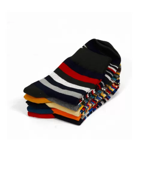 Socks Teams Men's 5-Pack Multistripe Crew Socks